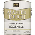 Do it Best Master Touch Latex Eggshell Interior Wall Paint, Dover White, 1 Gal. Image 1