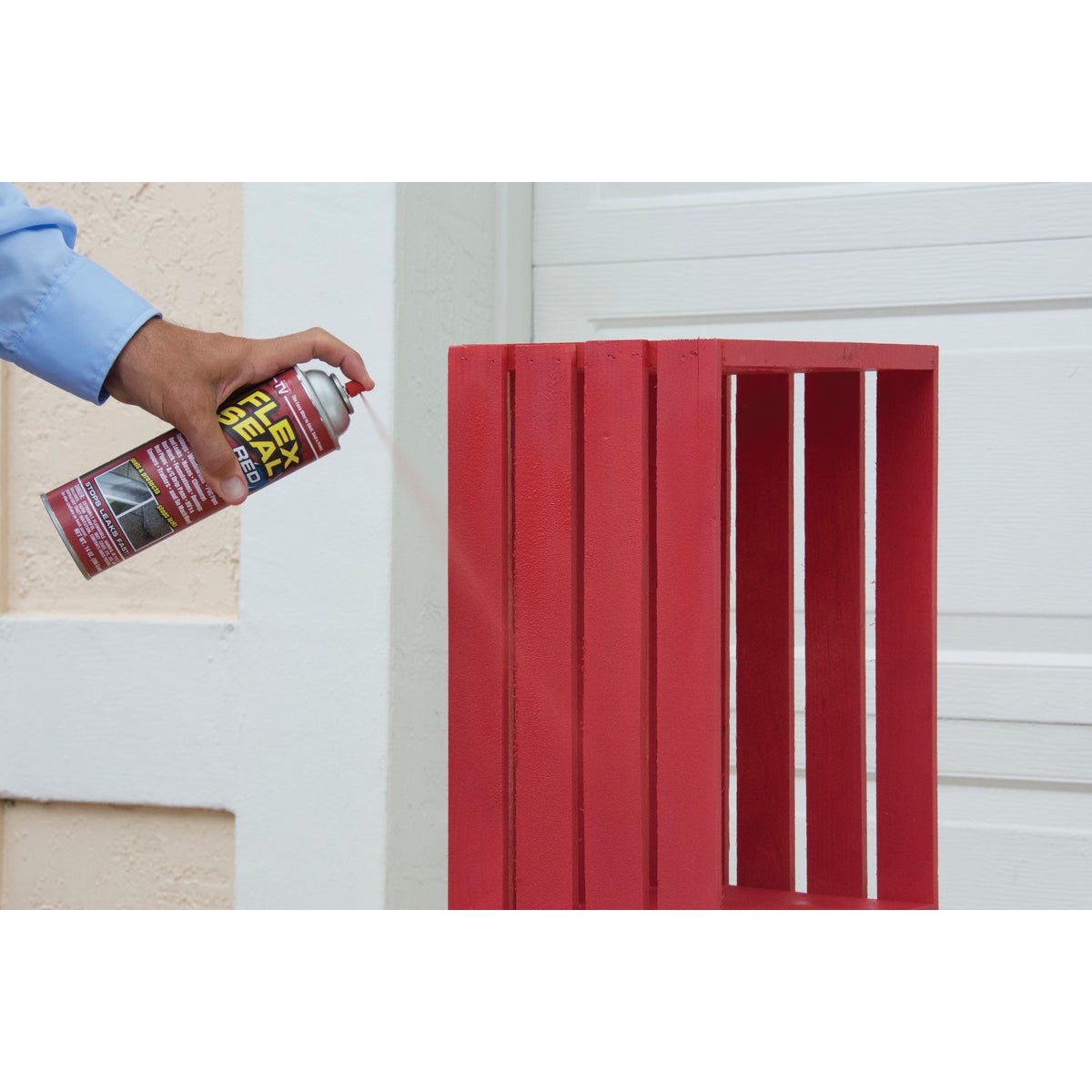FLEX SEAL 14 Oz. Spray Rubber Sealant, Red Image 3