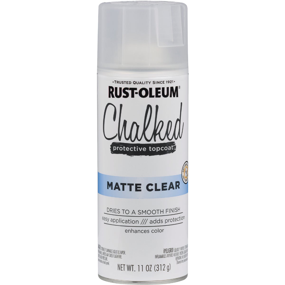 Rust-Oleum Chalked 12 Oz. Ultra Matte Spray Paint, Clear Image 2