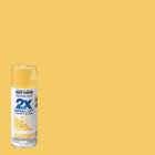 Rust-Oleum Painter's Touch 2X Ultra Cover 12 Oz. Gloss Paint + Primer Spray Paint, Warm Yellow Image 1