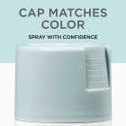 Rust-Oleum Chalked 12 Oz. Ultra Matte Spray Paint, Serenity Blue Image 5