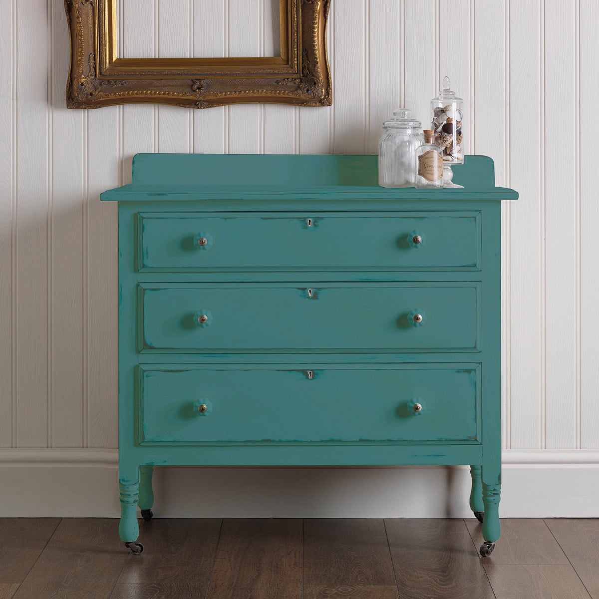 Rust-Oleum Chalked 12 Oz. Ultra Matte Spray Paint, Tidal Pond Image 2