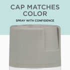 Rust-Oleum Chalked 12 Oz. Ultra Matte Spray Paint, Country Gray Image 5