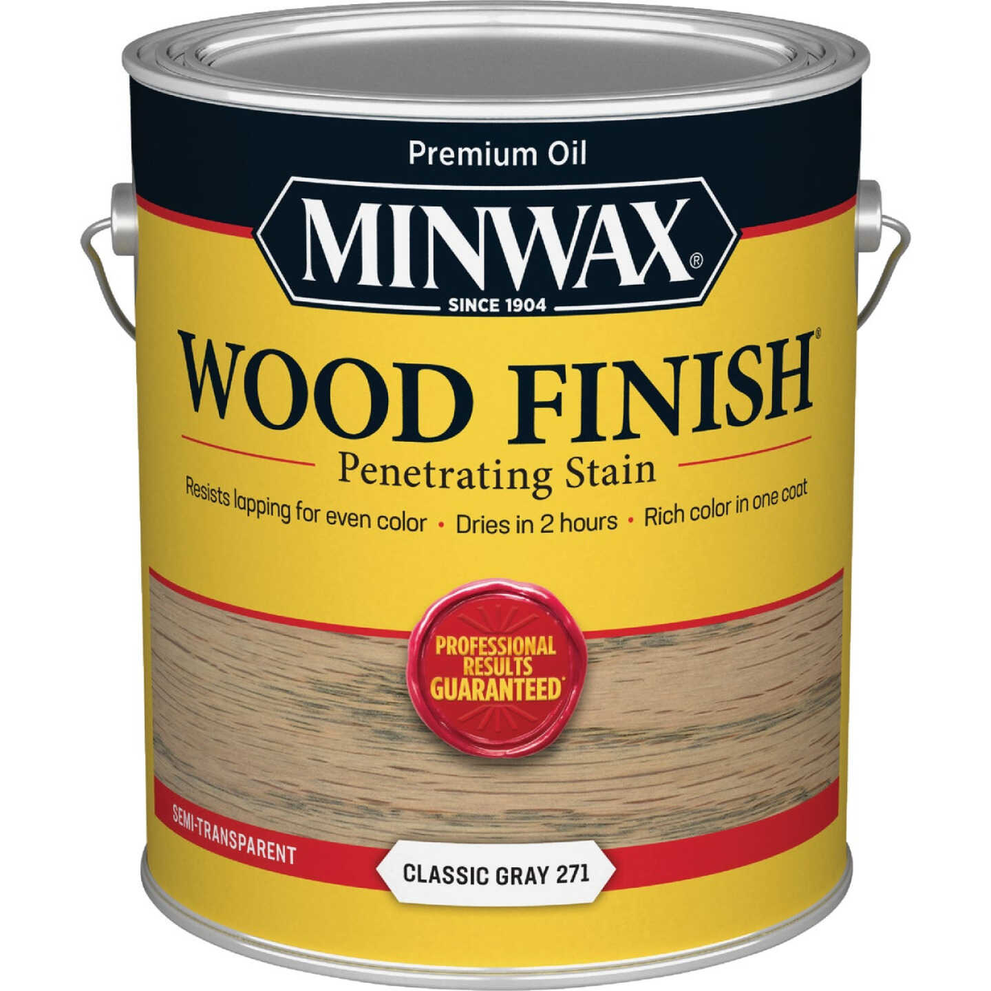 Minwax Wood Finish Penetrating Stain, Classic Gray, 1 Gal. Image 7