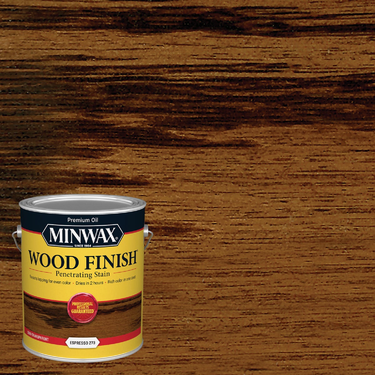 Minwax Wood Finish Penetrating Stain, Espresso, 1 Gal. Image 1