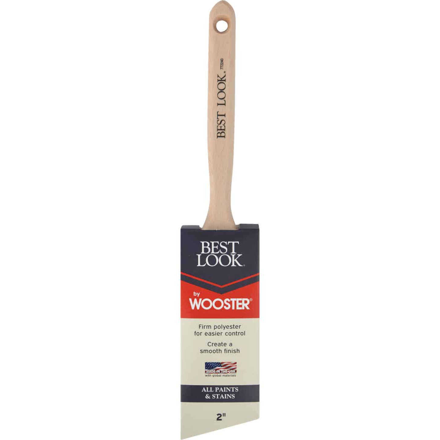 Best Look By Wooster 2 In. Angle Sash Paint Brush Image 3
