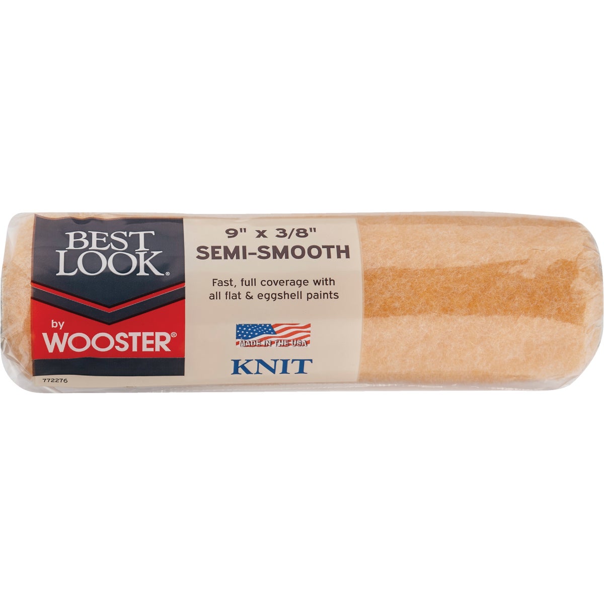Best Look By Wooster 9 In. x 3/8 In. Knit Fabric Roller Cover Image 1
