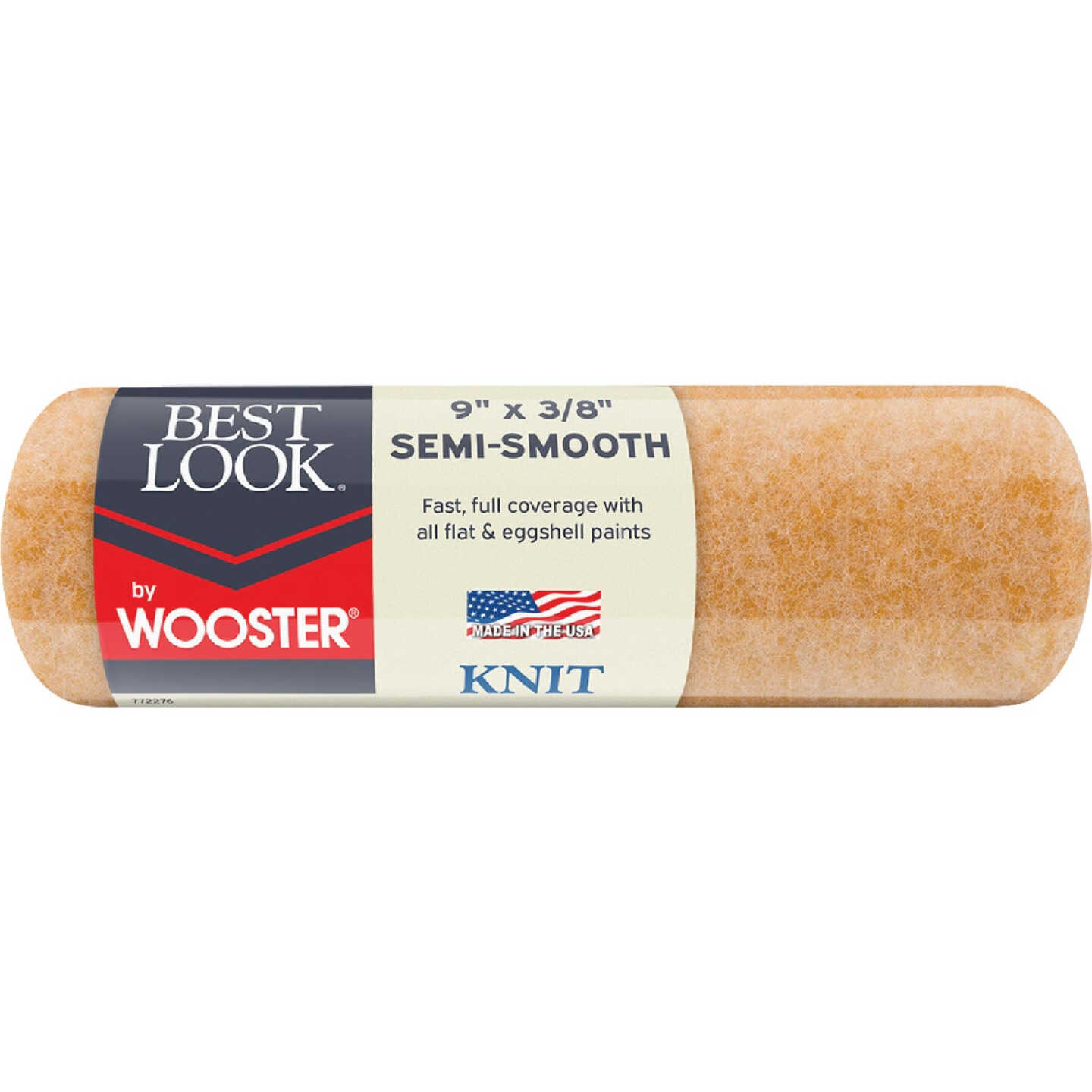 Best Look By Wooster 9 In. x 3/8 In. Knit Fabric Roller Cover Image 1
