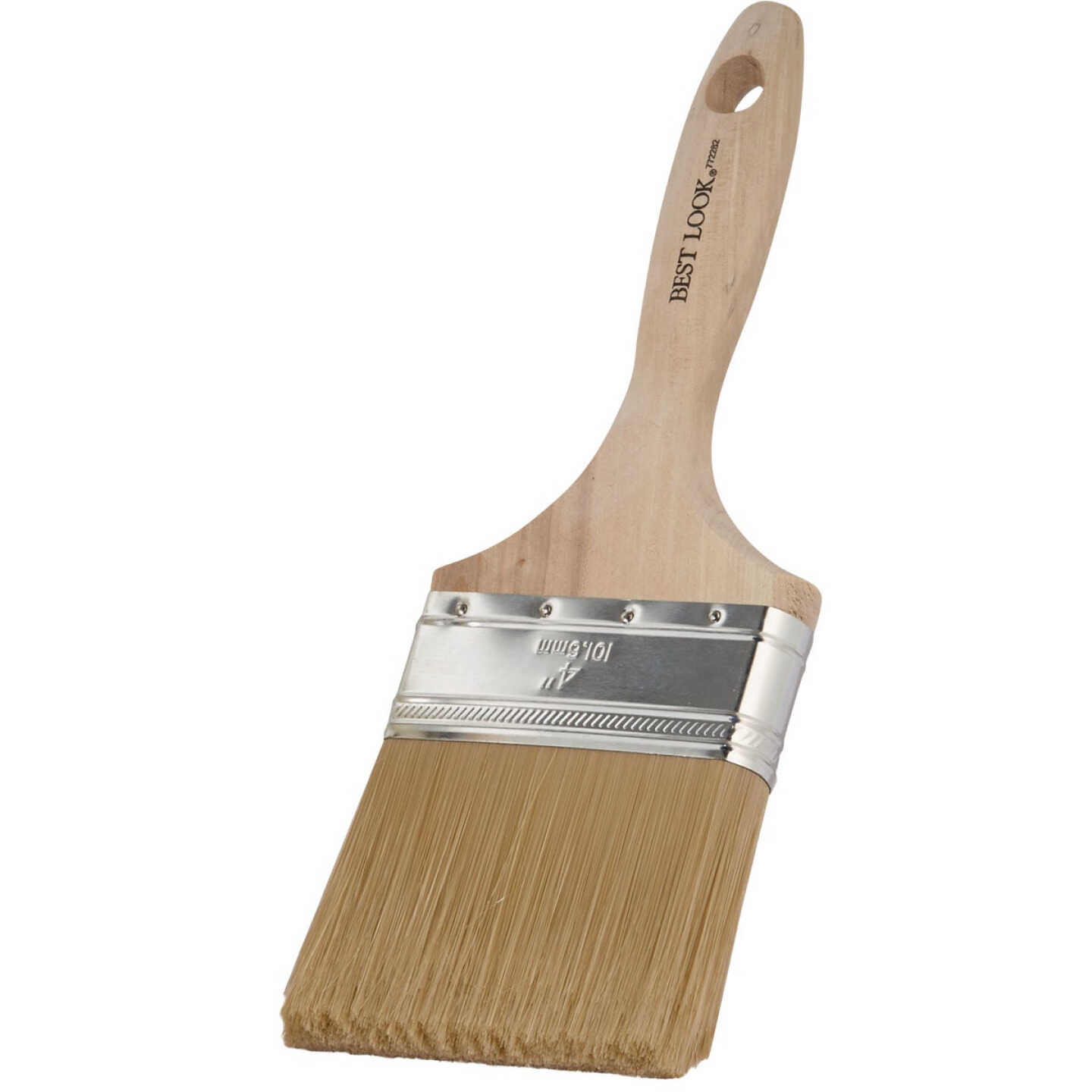 Best Look 4 In. Polyester Staining & Waterproofing Stain Brush Image 3