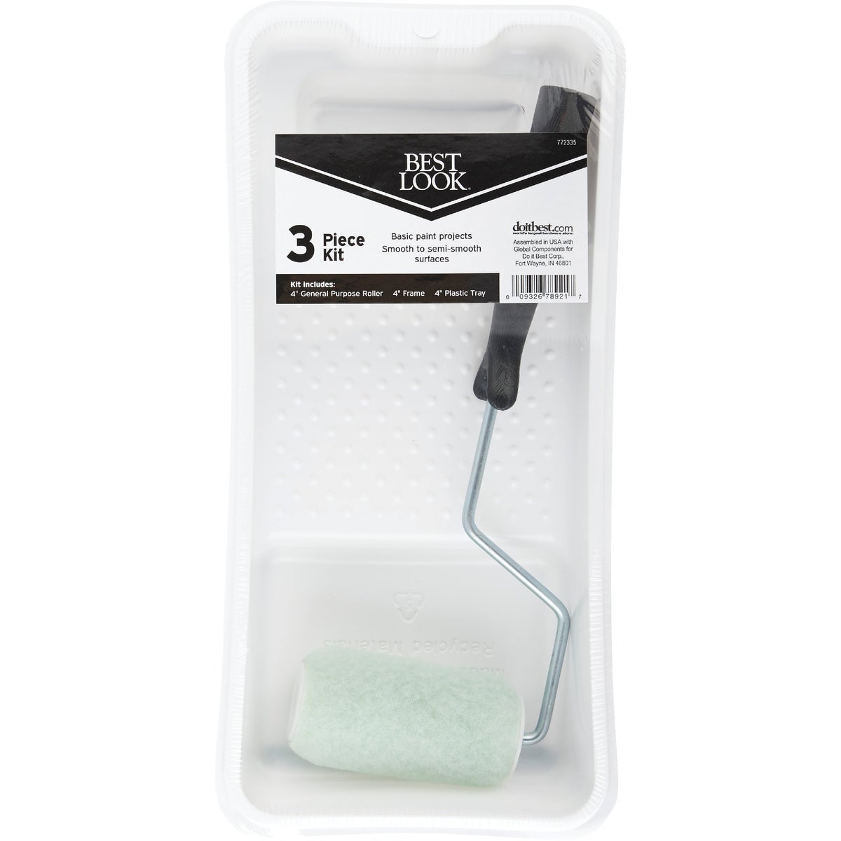 Best Look General Purpose Roller & Tray Set (3-Piece) Image 2