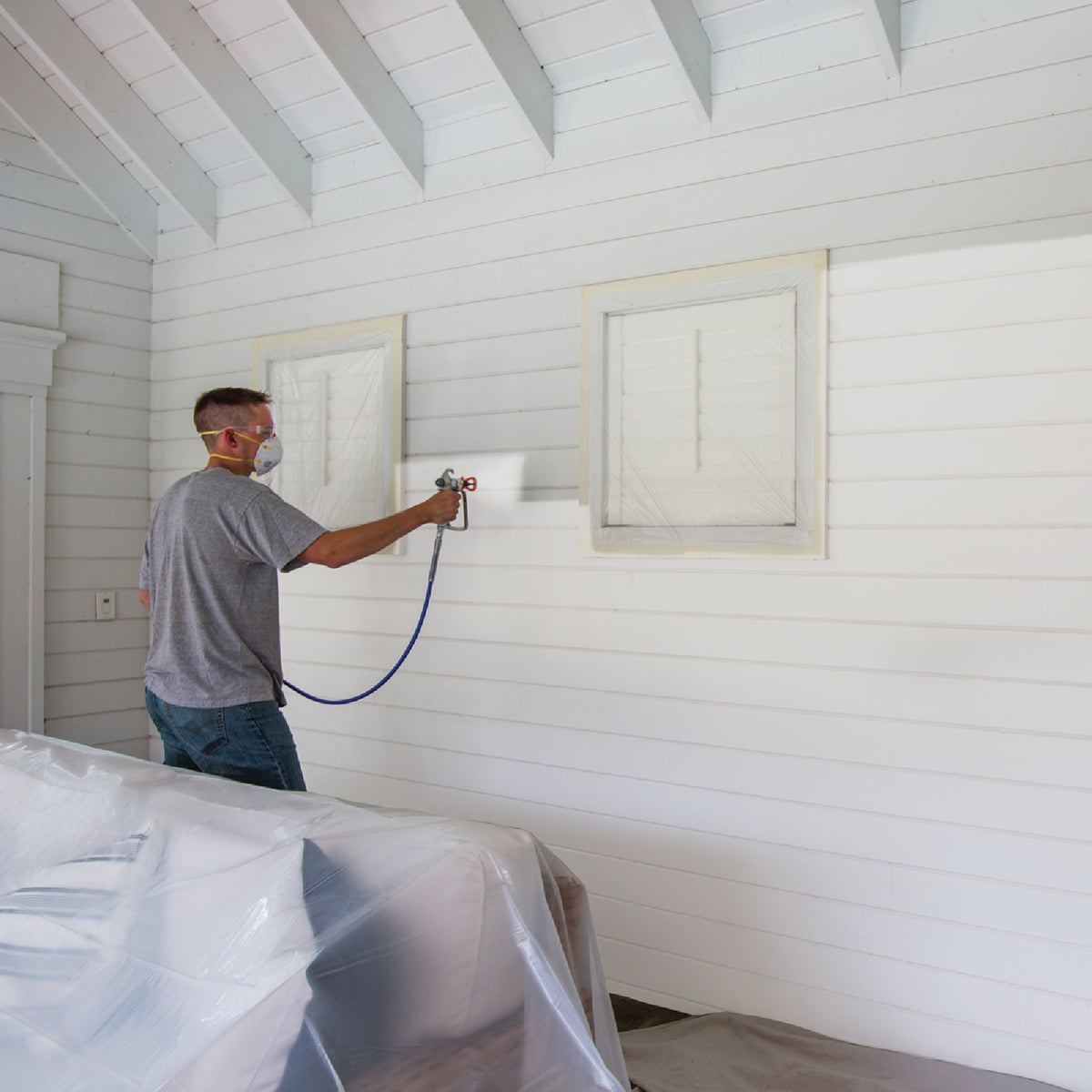 Graco Reverse-A-Clean 10 To 12 In. W. 0.017 In. Tip Paint Sprayer Airless Spray Tip Image 4