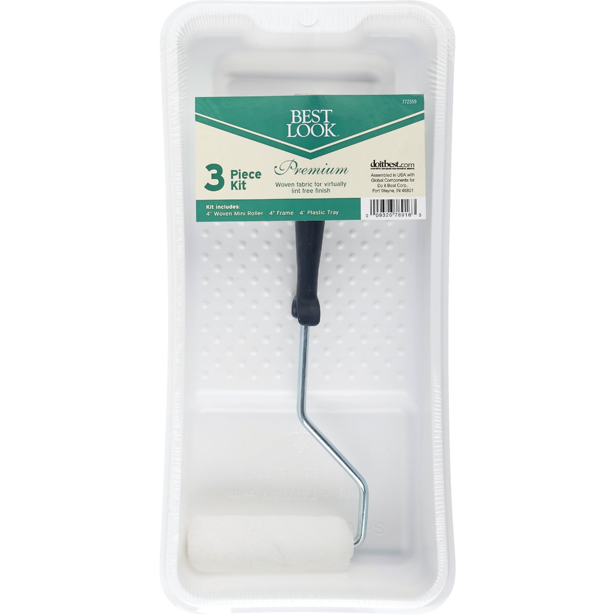 Best Look Premium Mini Trim Roller Kit (3-Piece) Image 2