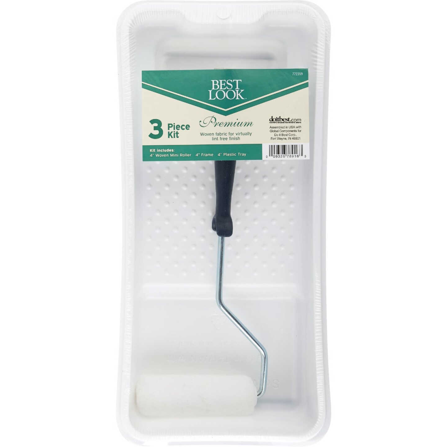 Best Look Premium Mini Trim Roller Kit (3-Piece) Image 2