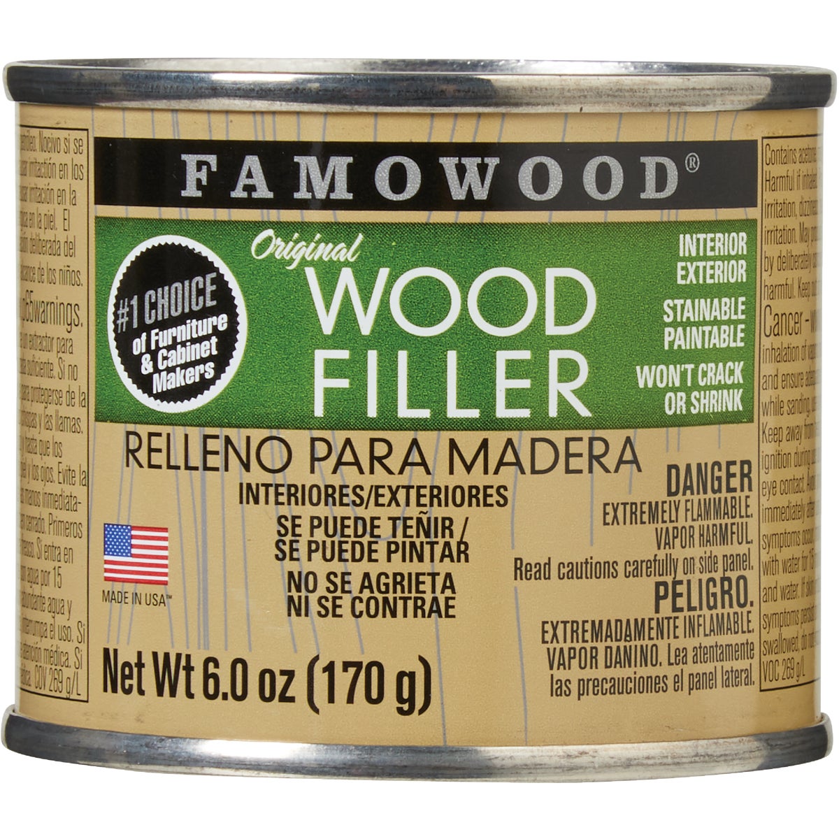 Famowood 6 Oz. Alder Wood Filler Image 2