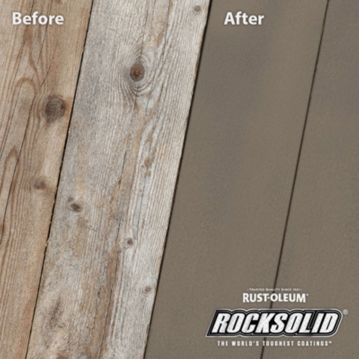 Rust-Oleum RockSolid Tint Base Deck Coat, 1 Gal.  Image 3