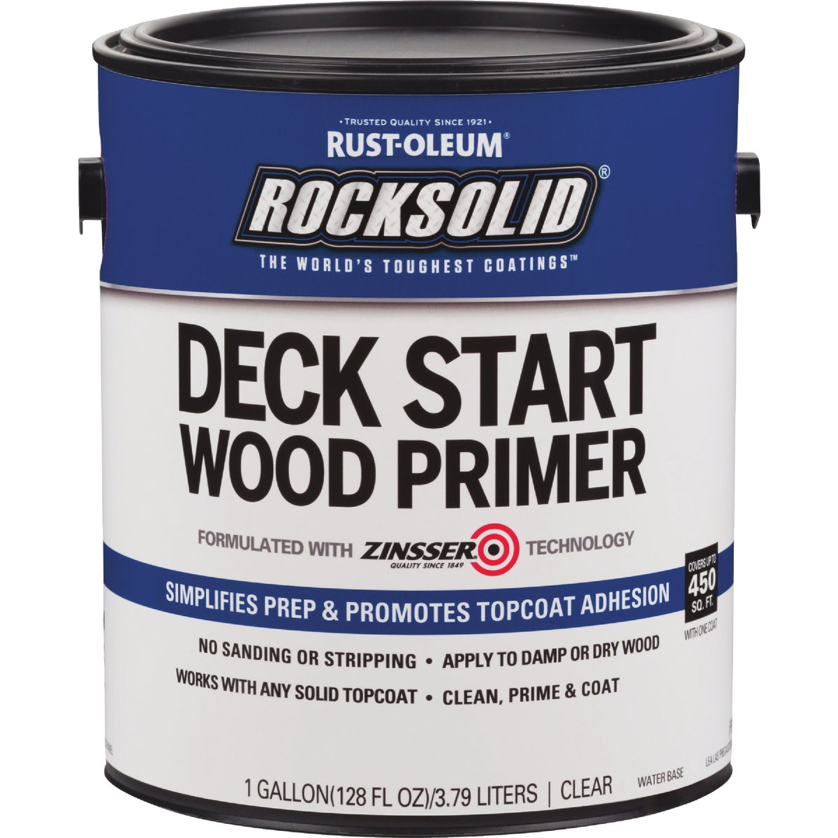 Rust-Oleum RockSolid Clear Exterior Primer, 1 Gal. Image 2