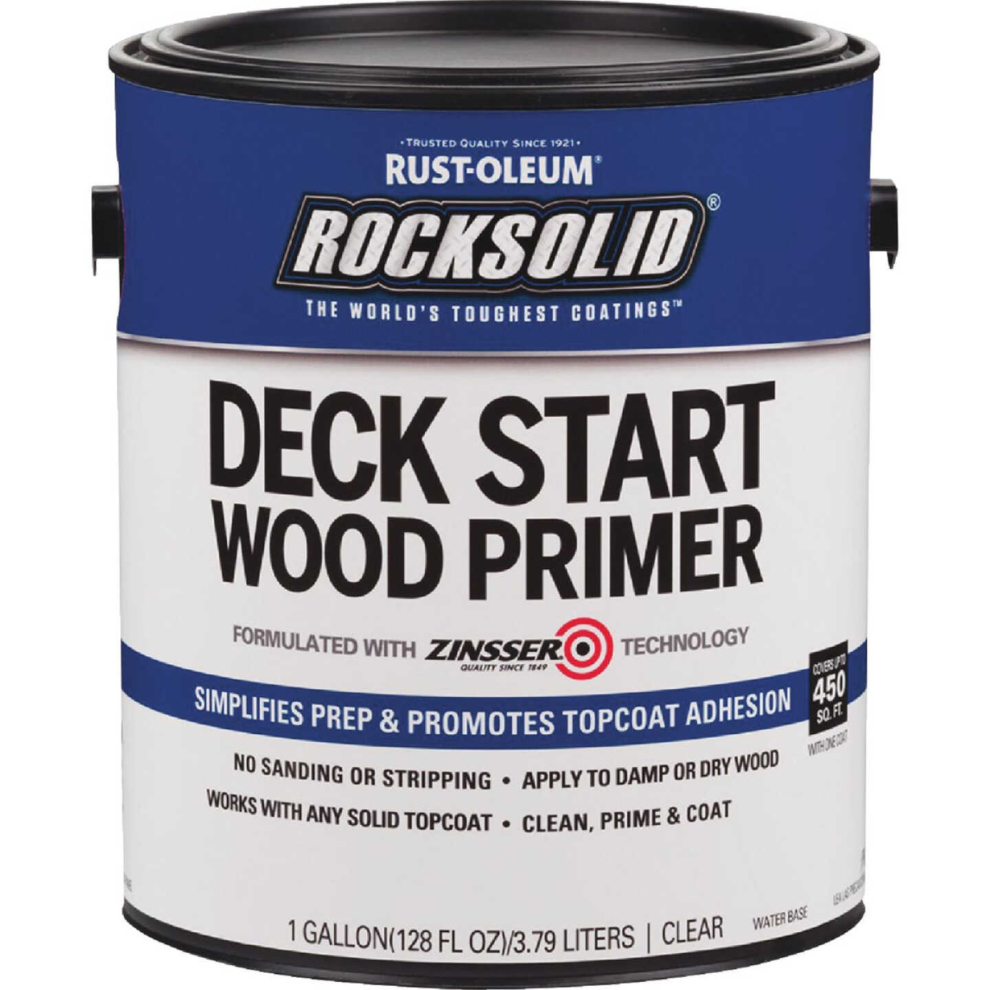 Rust-Oleum RockSolid Clear Exterior Primer, 1 Gal. Image 1