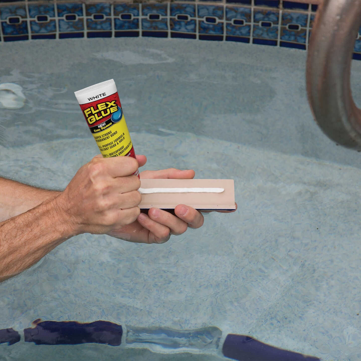 Flex Glue 6 Oz. White Multi-Purpose Adhesive Image 3