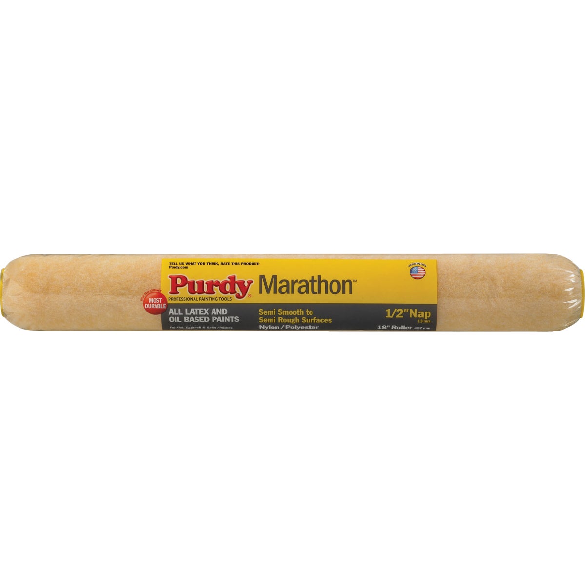 Purdy Marathon 18 In. x 1/2 In. Knit Fabric Roller Cover Image 1
