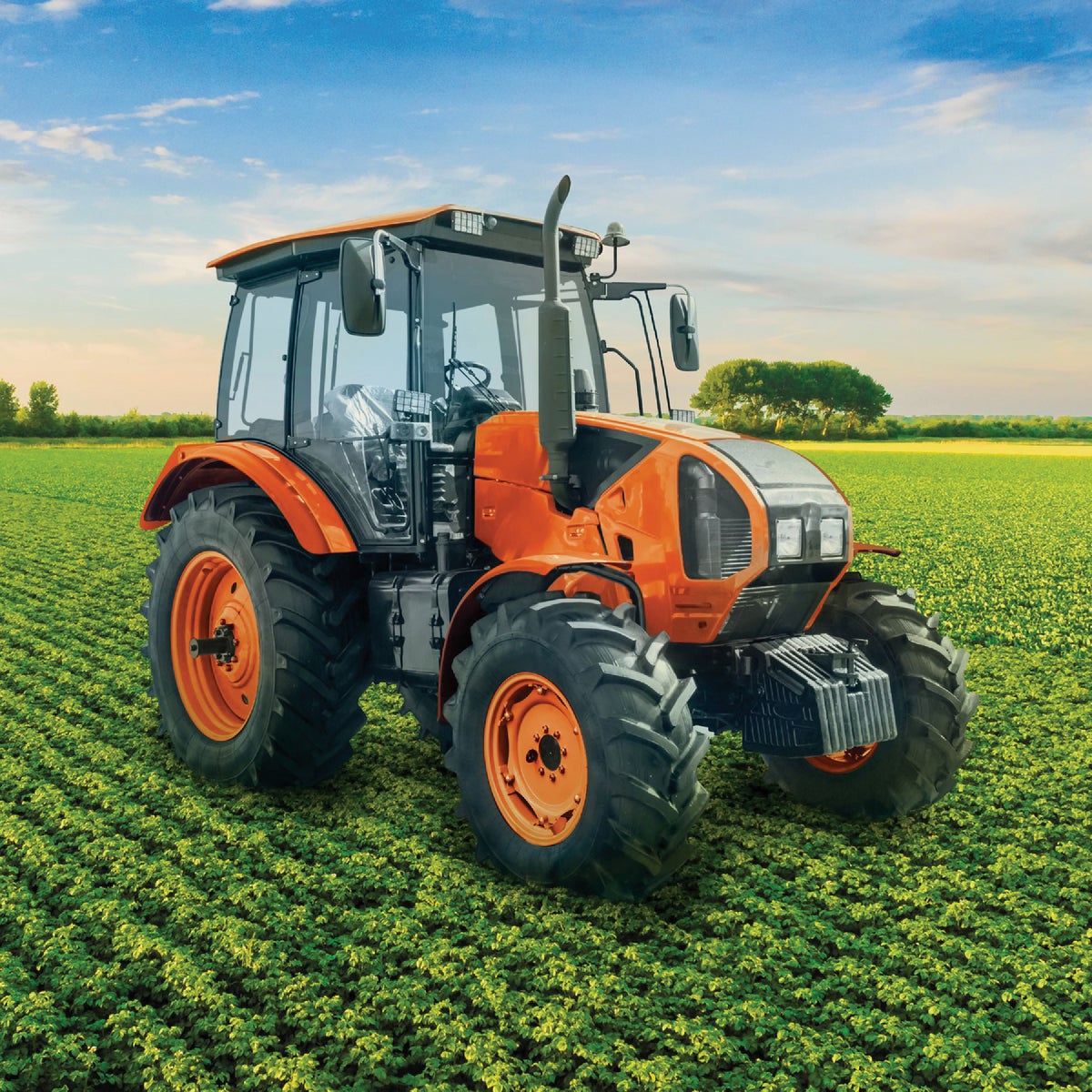 Rust-Oleum 12 Oz. Kubota Orange Farm & Implement Spray Paint Image 2