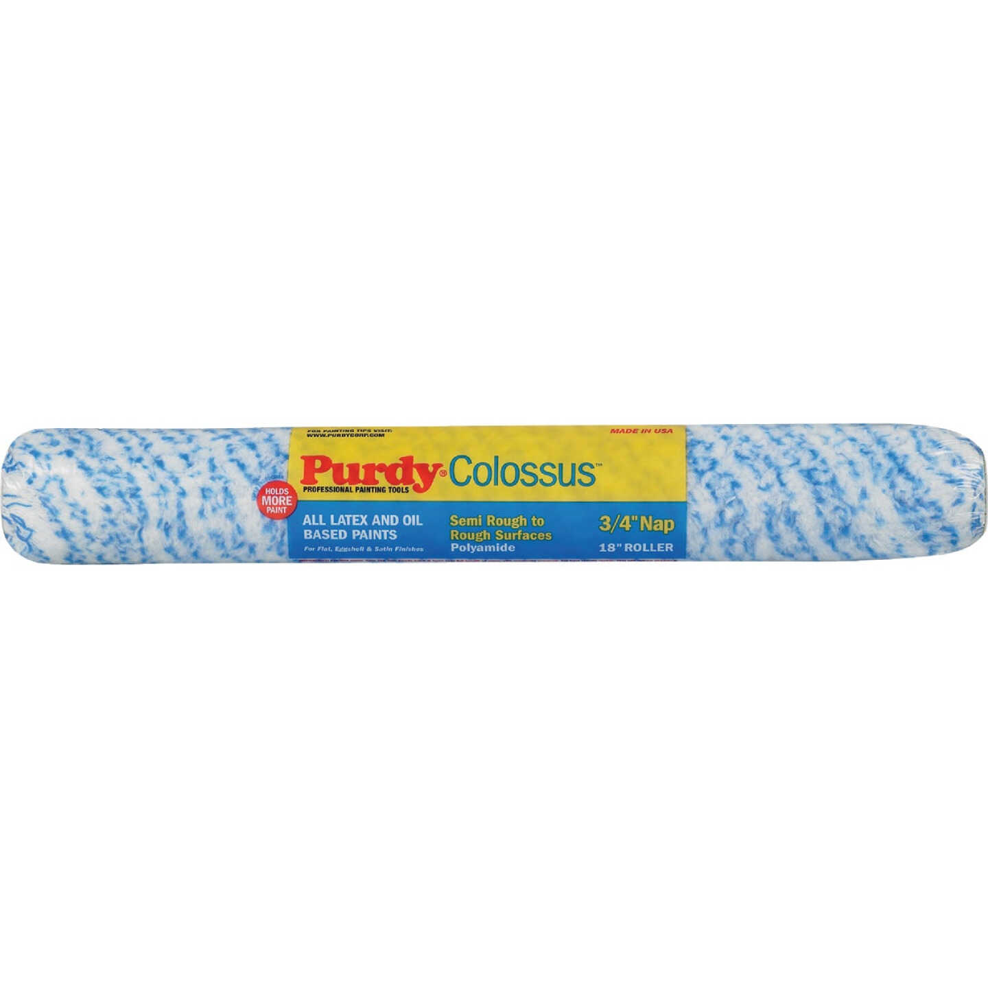 Purdy Colossus 18 In. x 3/4 In. Woven Fabric Roller Cover Image 1