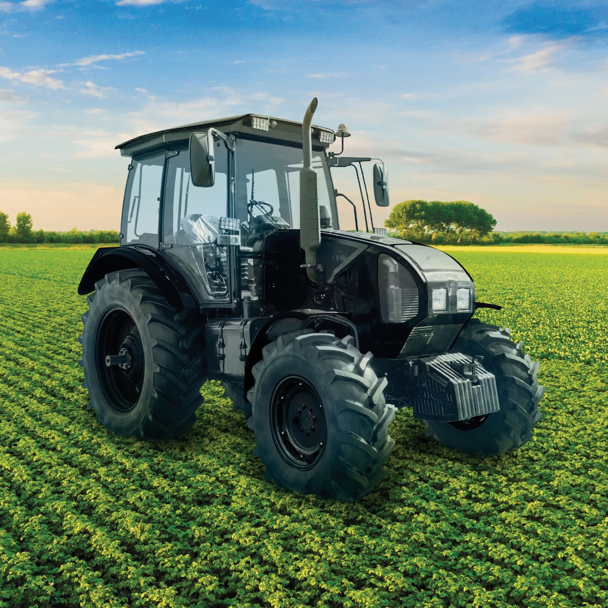 Rust-Oleum 12 Oz. Gloss Black Farm & Implement Spray Paint Image 2