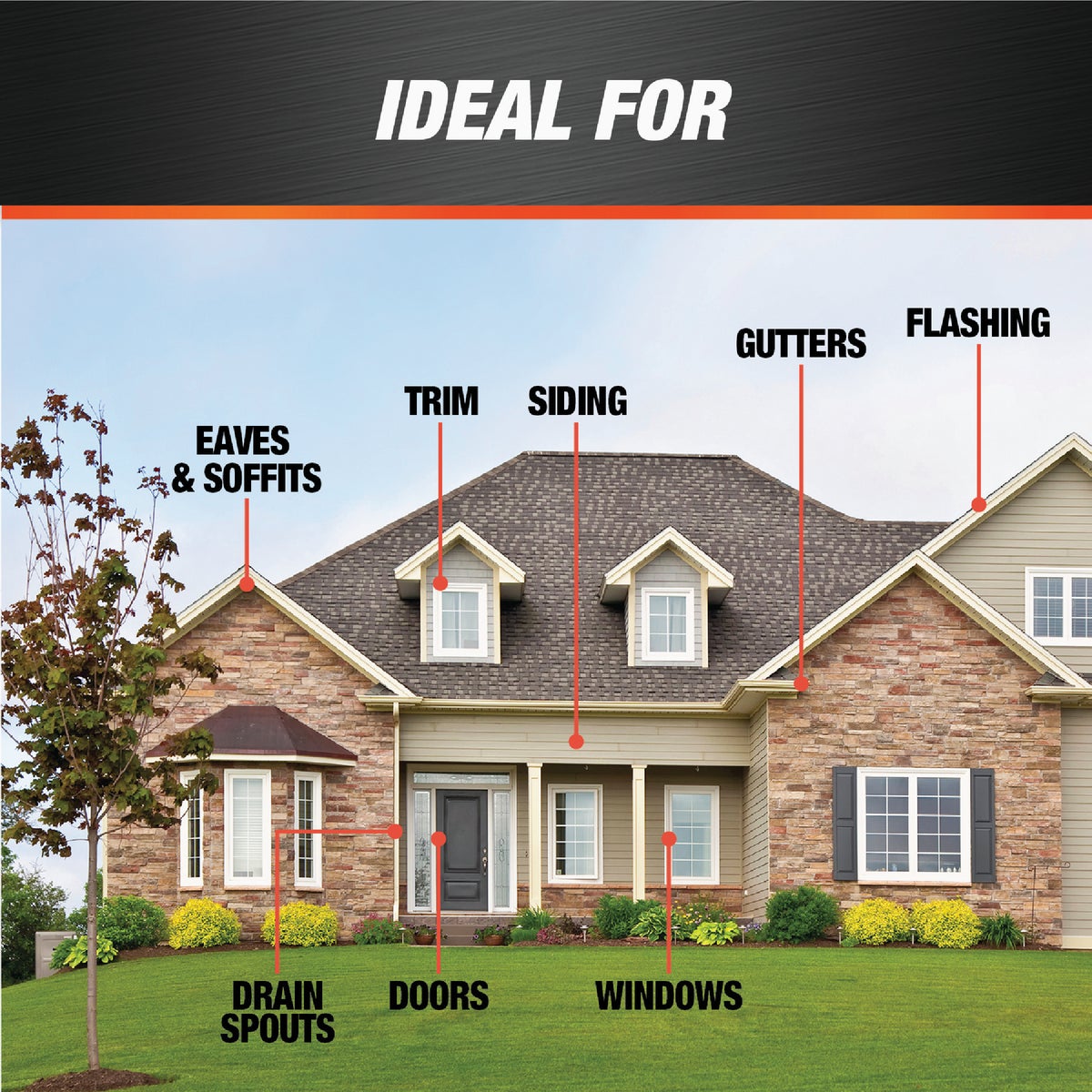 DAP Ultra Clear 10.1 Oz. Flexible Elastomeric Sealant, Clear Image 3