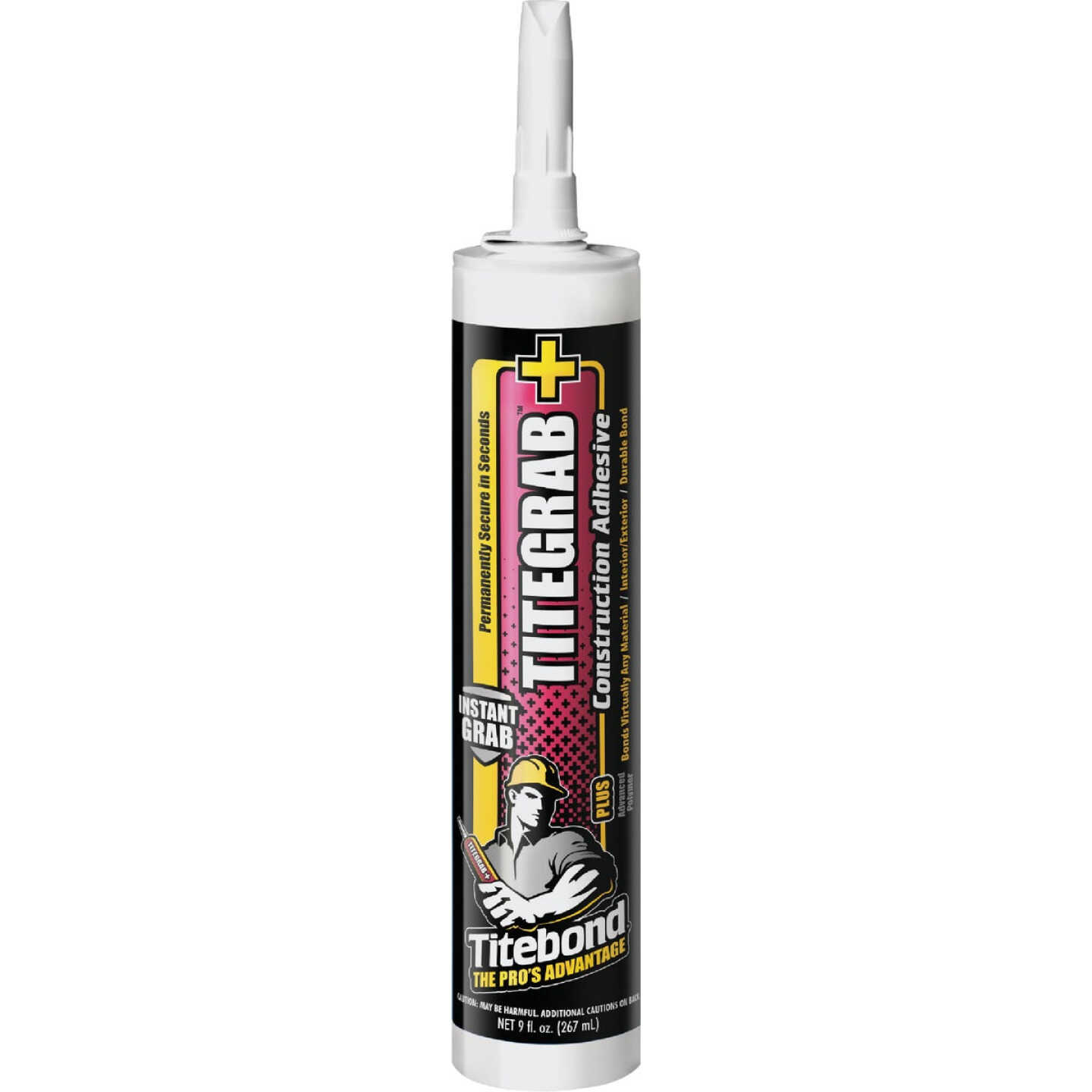Titebond TiteGrab Plus 9.5 Oz. Advanced Polymer Construction Adhesive Image 1