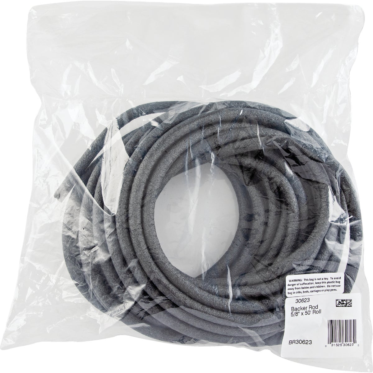 Sashco 1 In. x 50 Ft. Gray Backer Rod Image 4