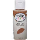 Testors Craft 2 Oz. Matte Coffee Acrylic Paint Image 2