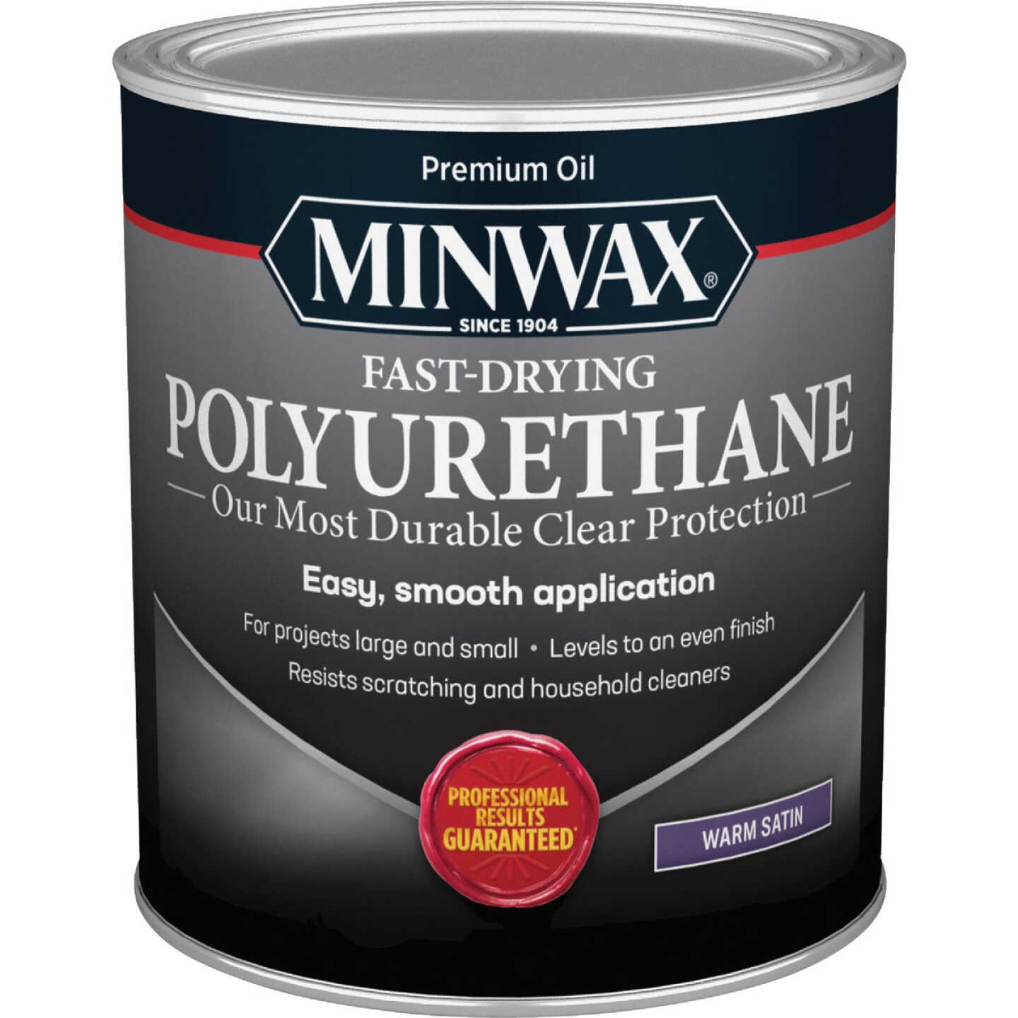 Minwax Satin Fast-Drying Interior Polyurethane, 1 Qt. Image 1