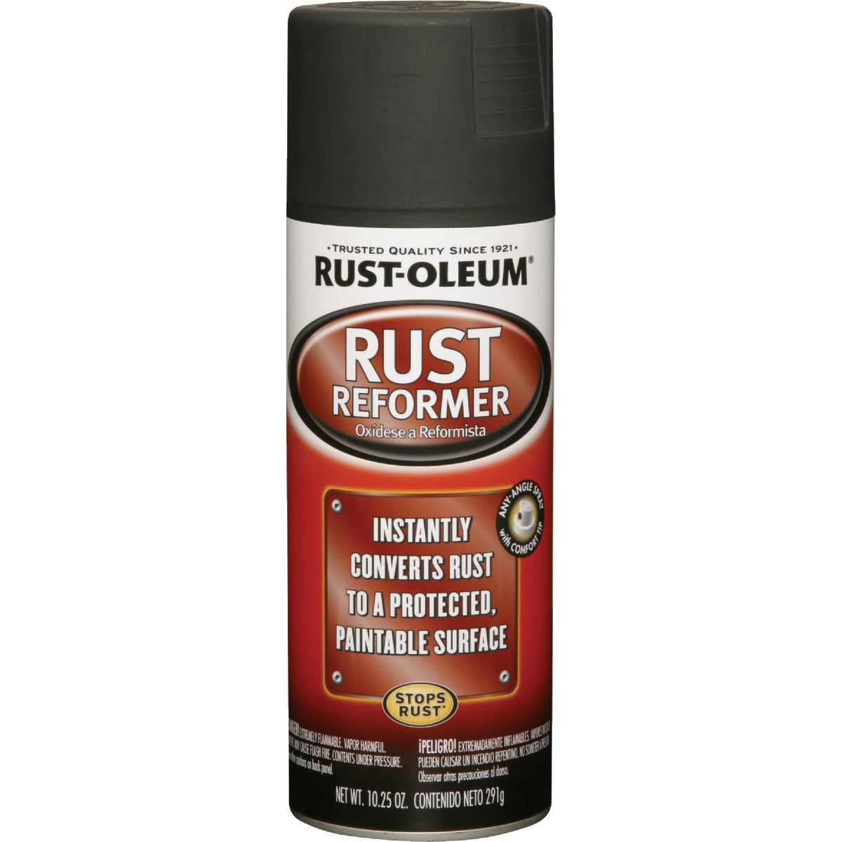  Rust-Oleum Stops Rust Automotive 10.25 Oz. Flat Black Rust Reformer