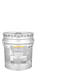Valspar Oil Paint & Primer In One Low Sheen Barn & Fence Paint, White, 5 Gal. Image 1