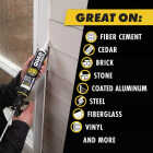 OSI Quad Max 9-1/2 Oz. Window, Door and Siding Polymer Sealant, Brown 219 Image 3