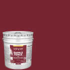 Valspar Oil Paint & Primer In One Low Sheen Barn & Fence Paint, Red, 5 Gal. Image 1