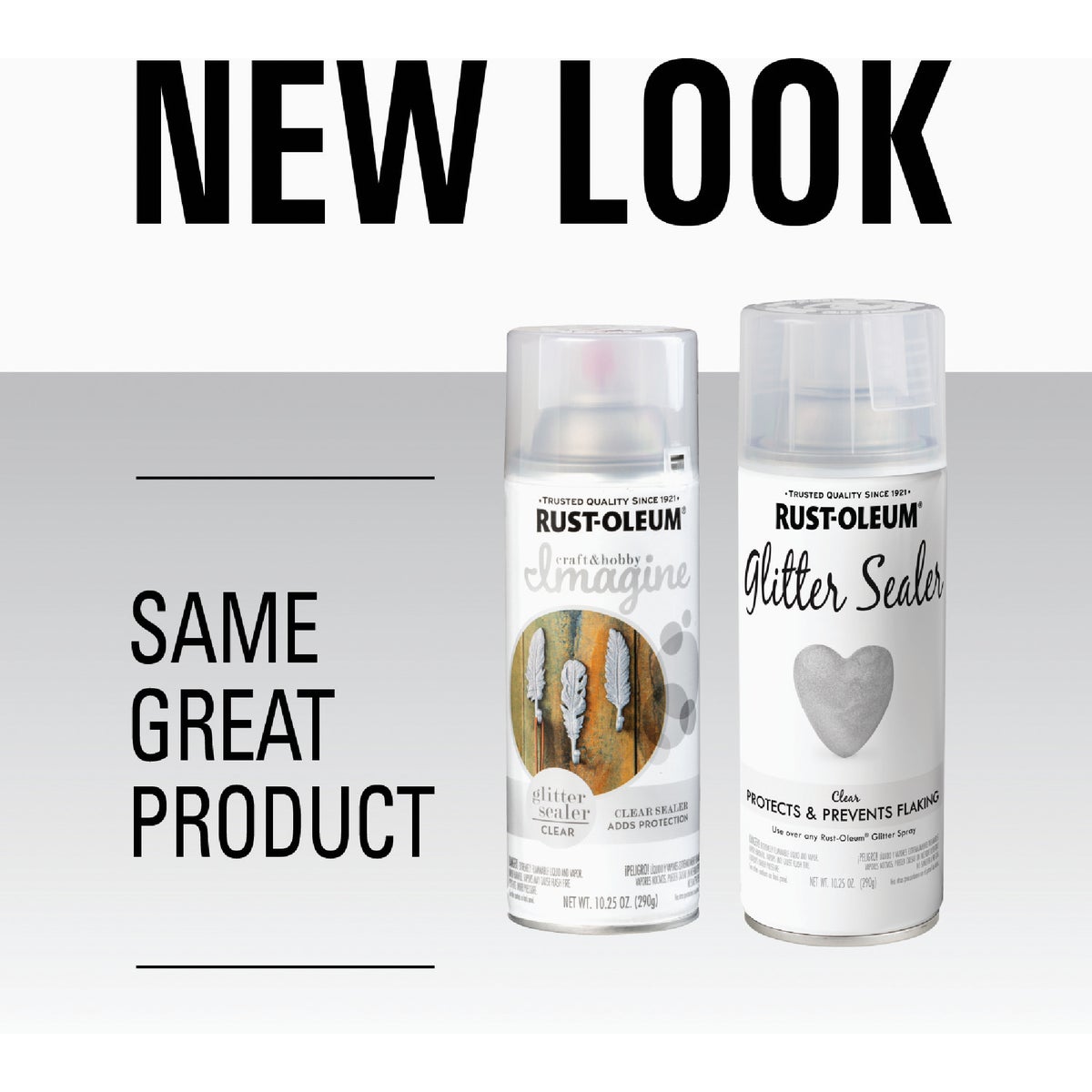 Rust-Oleum 10.25 Oz. Clear Glitter Sealer Spray Paint Image 2