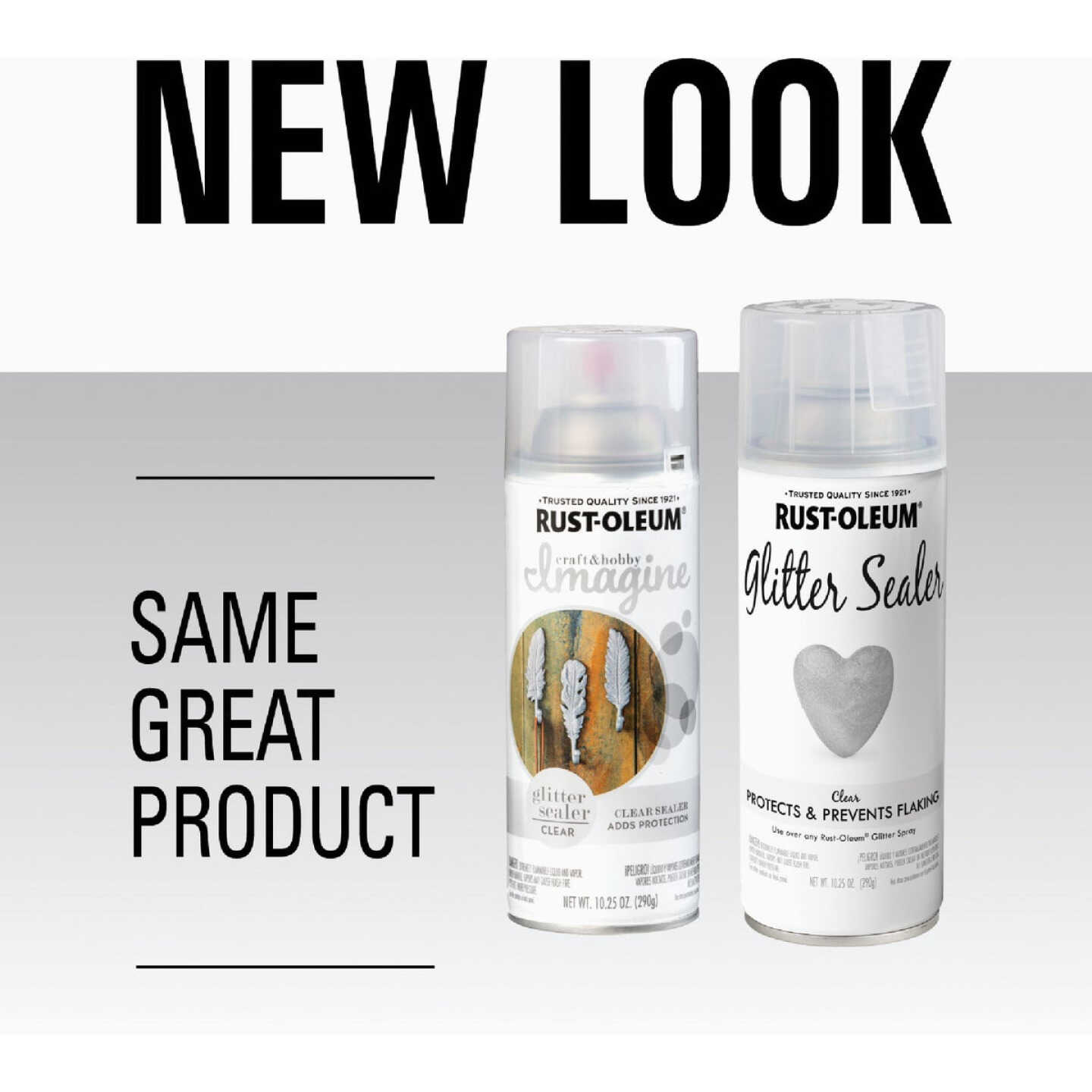 Rust-Oleum 10.25 Oz. Clear Glitter Sealer Spray Paint Image 2