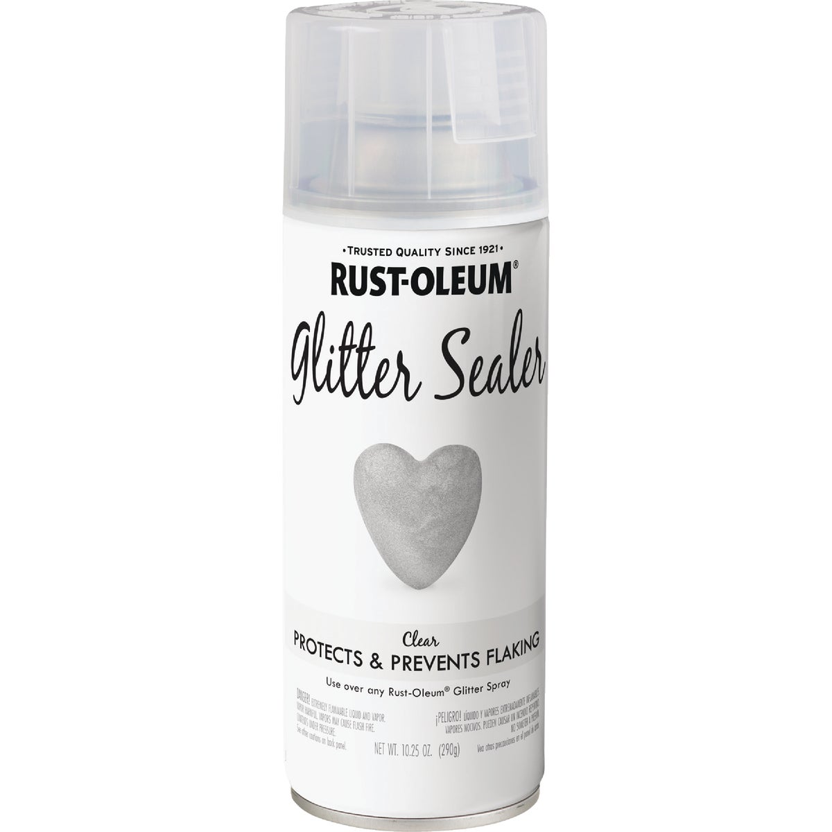 Rust-Oleum 10.25 Oz. Clear Glitter Sealer Spray Paint Image 3