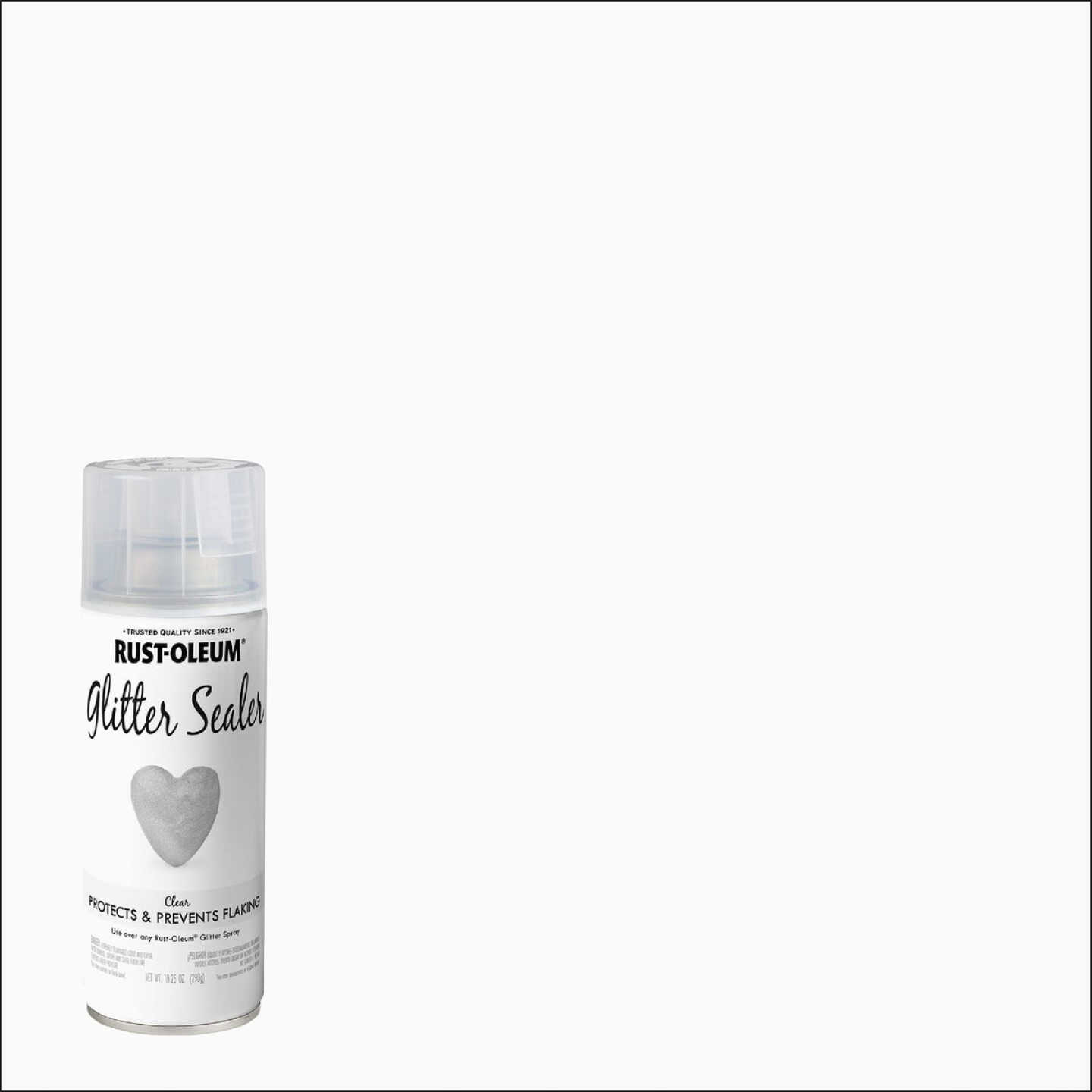 Rust-Oleum 10.25 Oz. Clear Glitter Sealer Spray Paint Image 1