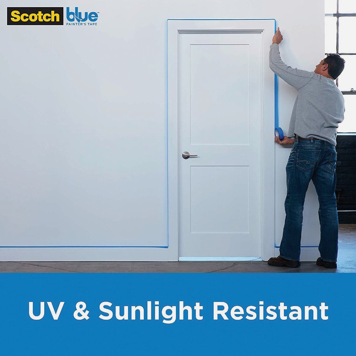 ScotchBlue 0.94 In. x 60 Yd. Original Painter's Tape (3 Roll) Image 9