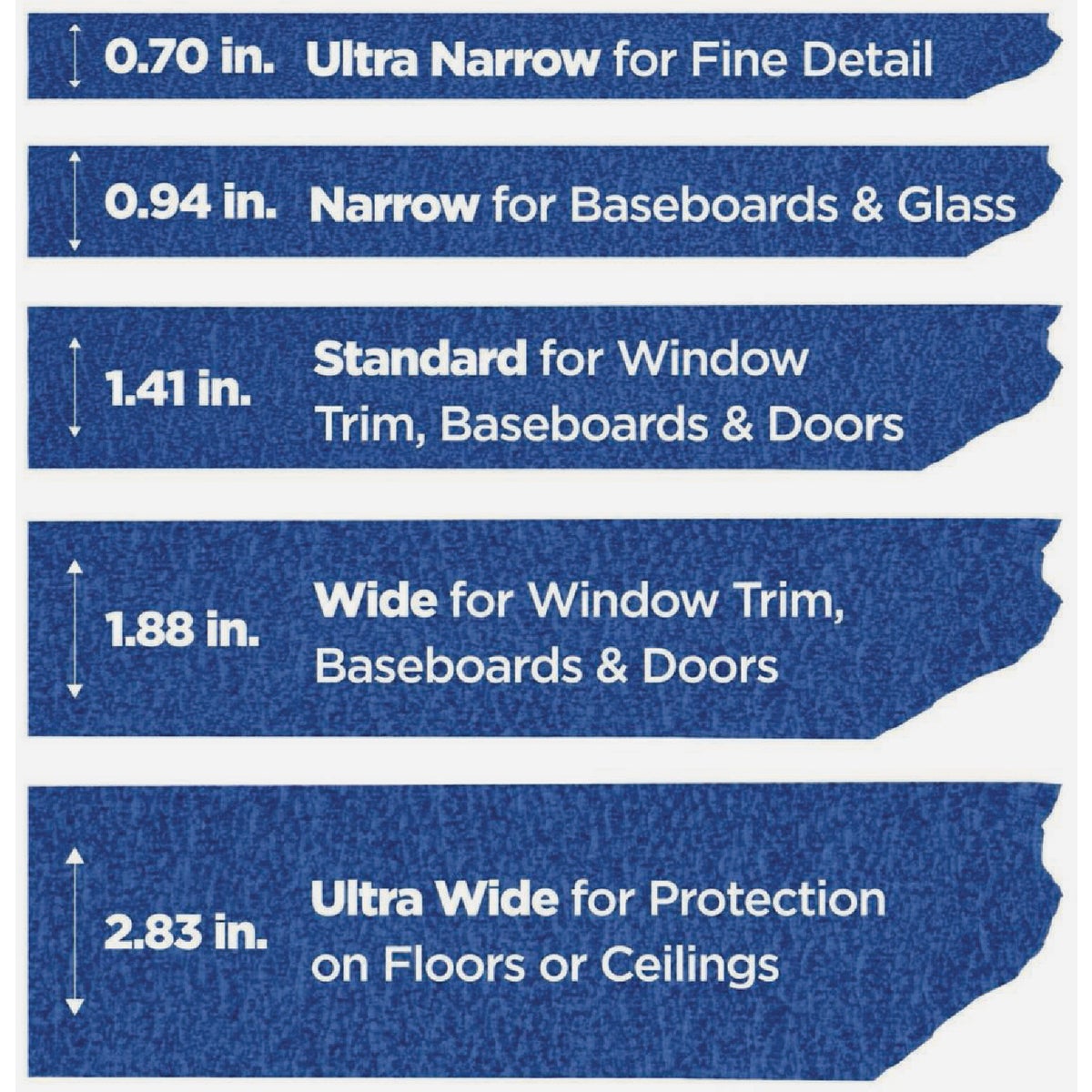 ScotchBlue 0.94 In. x 60 Yd. Original Painter's Tape (3 Roll) Image 2