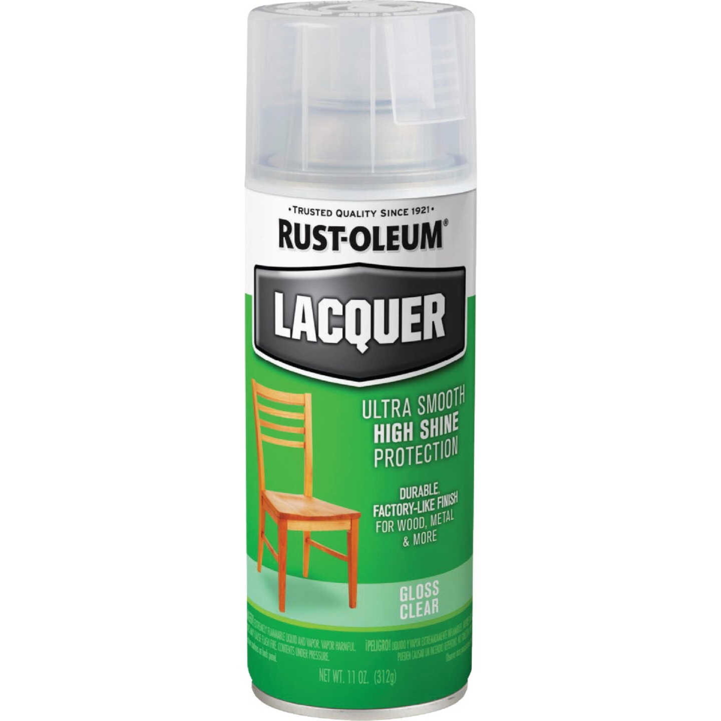 Rust-Oleum 11 Oz. Clear Gloss Lacquer Spray Paint Image 7