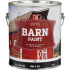 Do it Best Latex Flat Exterior Barn Paint, Red, 1 Gal. Image 1