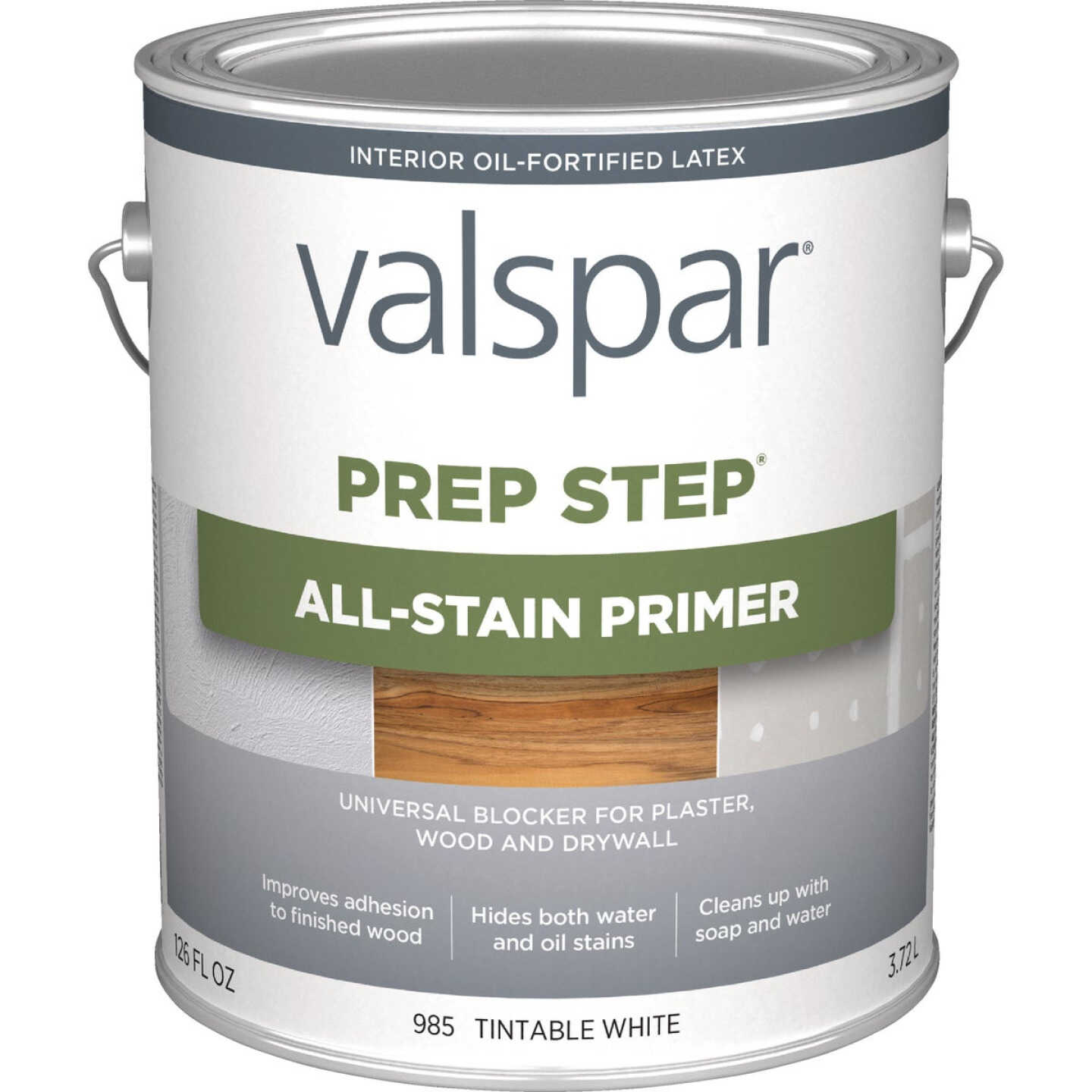 Valspar Prep Step 1 Gal. White All Stain Primer (Acrylic Alkyd) Image 1