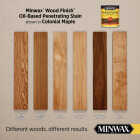 Minwax Wood Finish Penetrating Stain, Colonial Maple, 1/2 Pt. Image 2