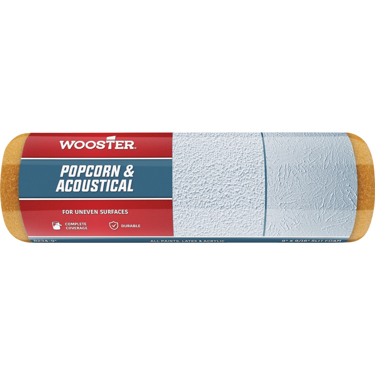 Wooster 9 In. Thick Popcorn/Acoustical Specialty Roller Cover