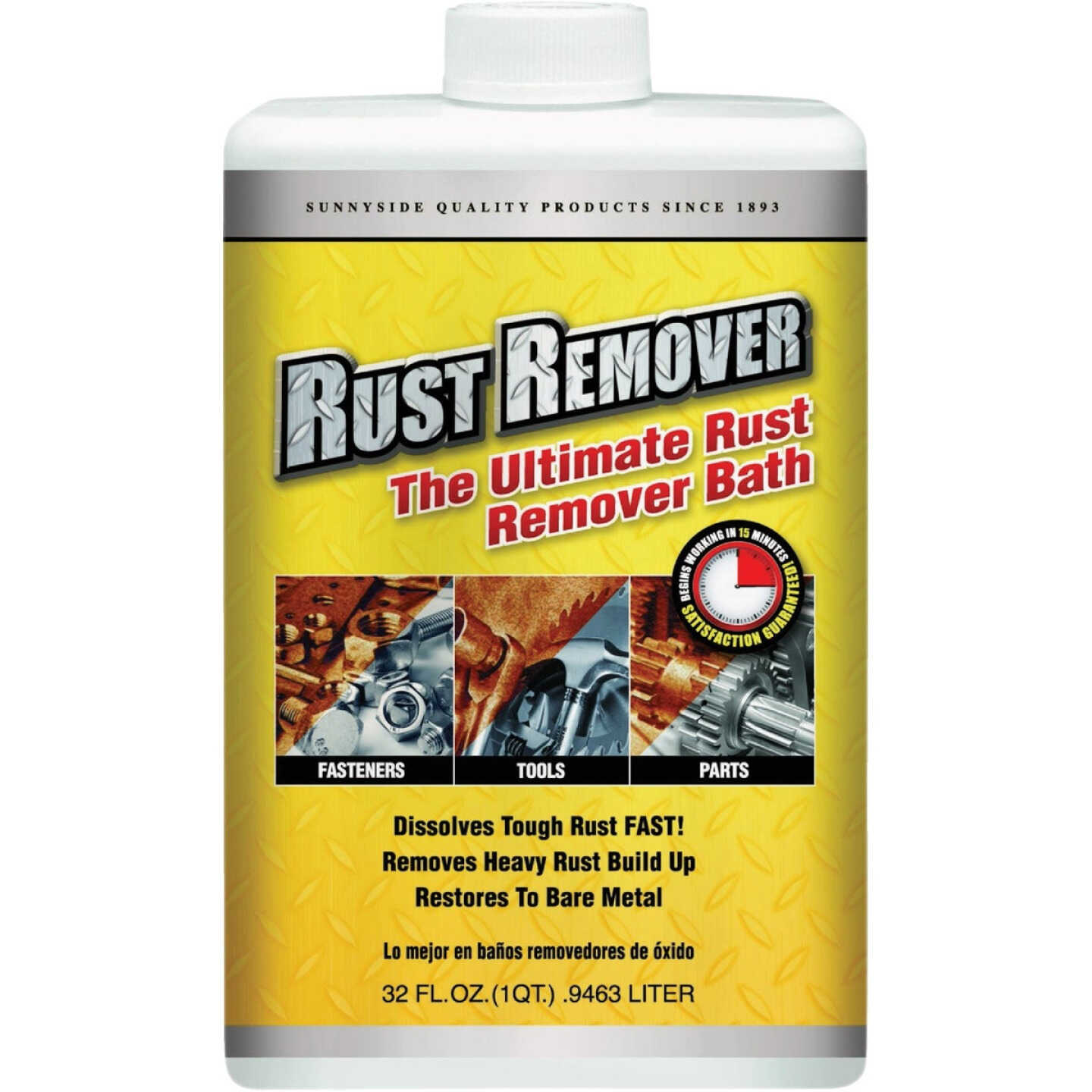 Sunnyside Rust Remover Bath, 1 Qt. Image 1
