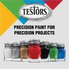 Testors Craft 0.25 Oz. Metallic Enamel Brush Paint, Gold Image 3