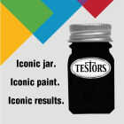 Testors Craft 0.25 Oz. Metallic Enamel Brush Paint, Gold Image 5