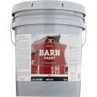 Do it Best Latex Flat Exterior Barn Paint, Red, 5 Gal. Image 2